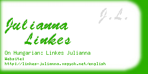 julianna linkes business card